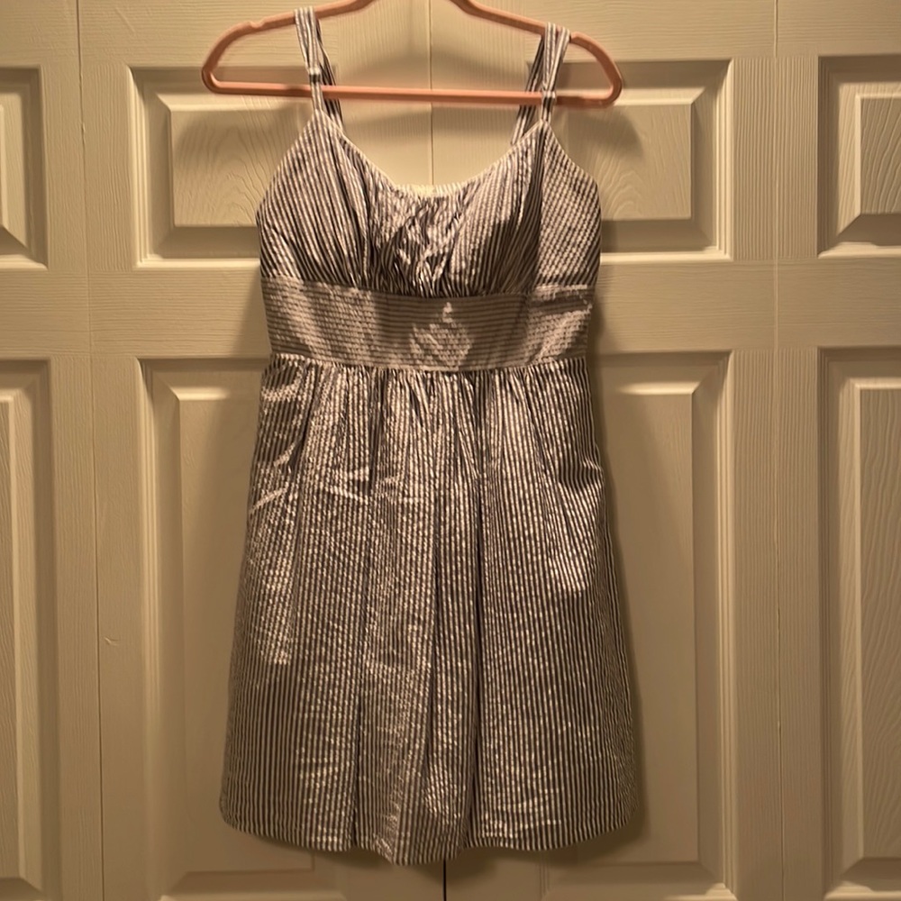 Girls seersucker dress